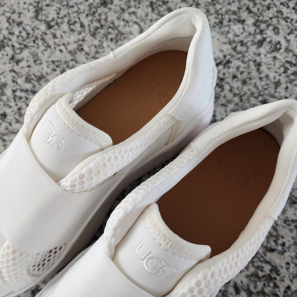 UGG Libu Lite White Sneakers – Light, Sporty & Summer-Ready 👟☀️ (#547) - Picture 9 of 11